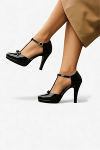 SALON MARY JANE T-BAR S PLATFORMO