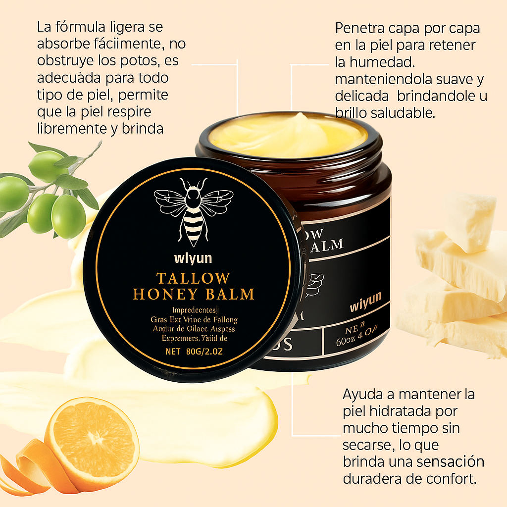 Bálsamo Hidratante Orgánico de Tallow™