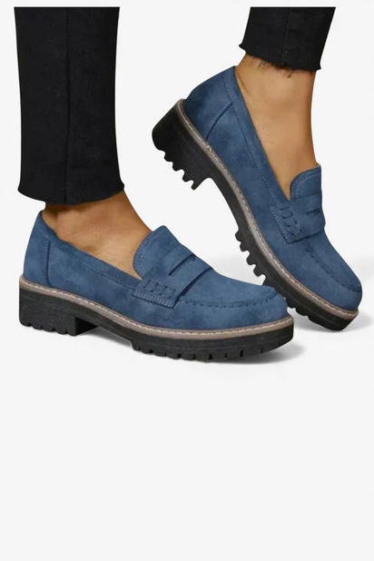 MOKASINI ZA PROSTI ČAS Z NEDRSEČIM PODPLATOM