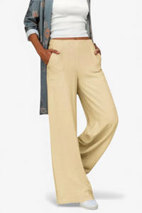 ŠIROKE HLAČE S ČISTO LINIO